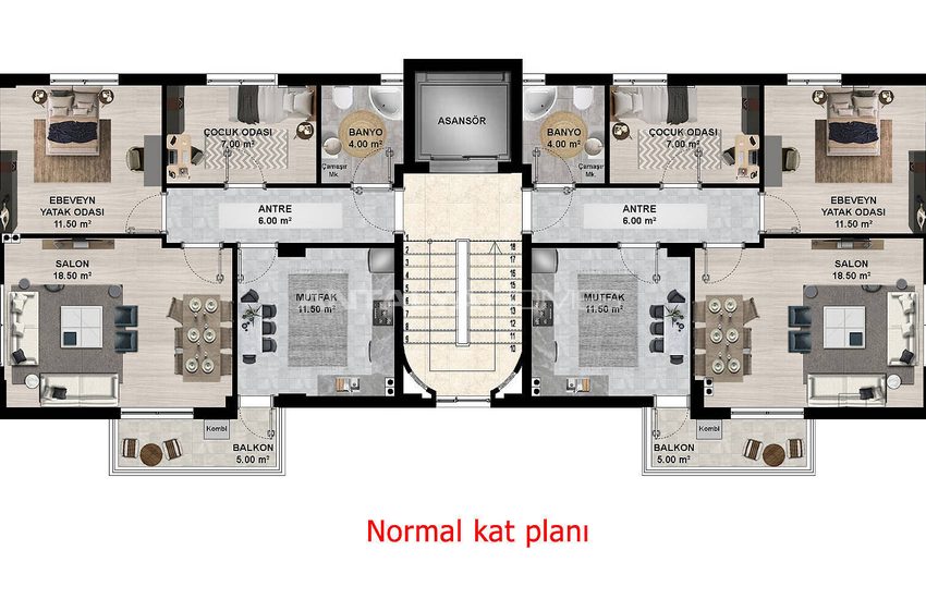 Appartements À Investir Situés Au Centre De Muratpasa, Antalya 15