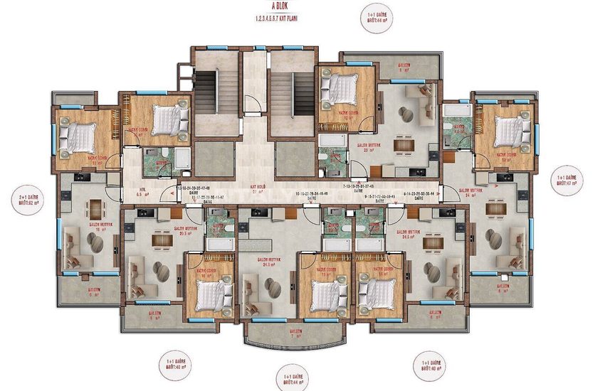 Appartementen Op Loopafstand Van De Zee In Alanya 18