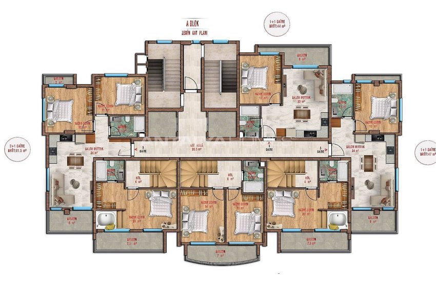 Appartementen Op Loopafstand Van De Zee In Alanya 19