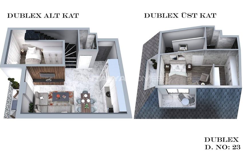 Appartementen In Complex Met Sociale Voorzieningen In Alanya 27