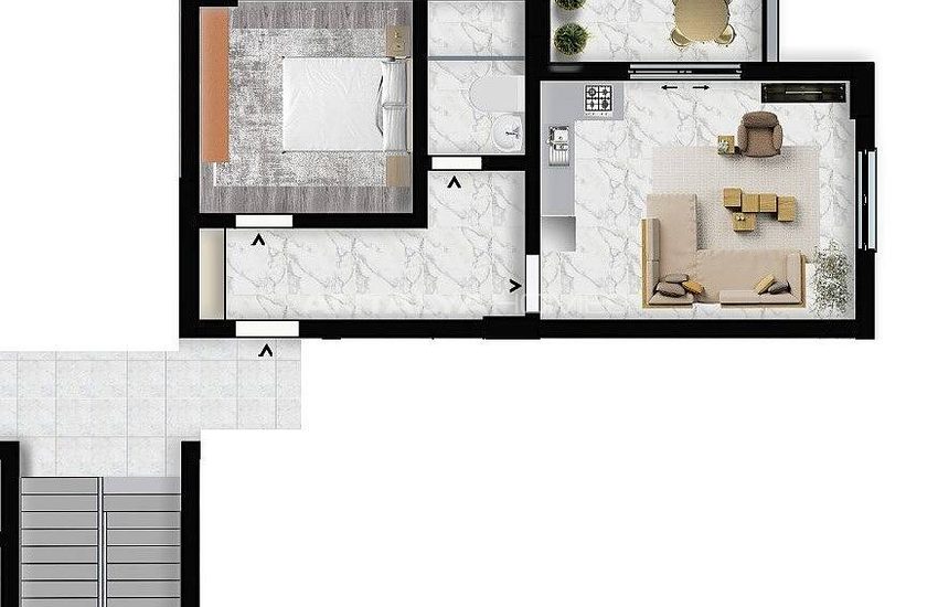 Practical Real Estate Close to Beach in Tosmur, Alanya 30