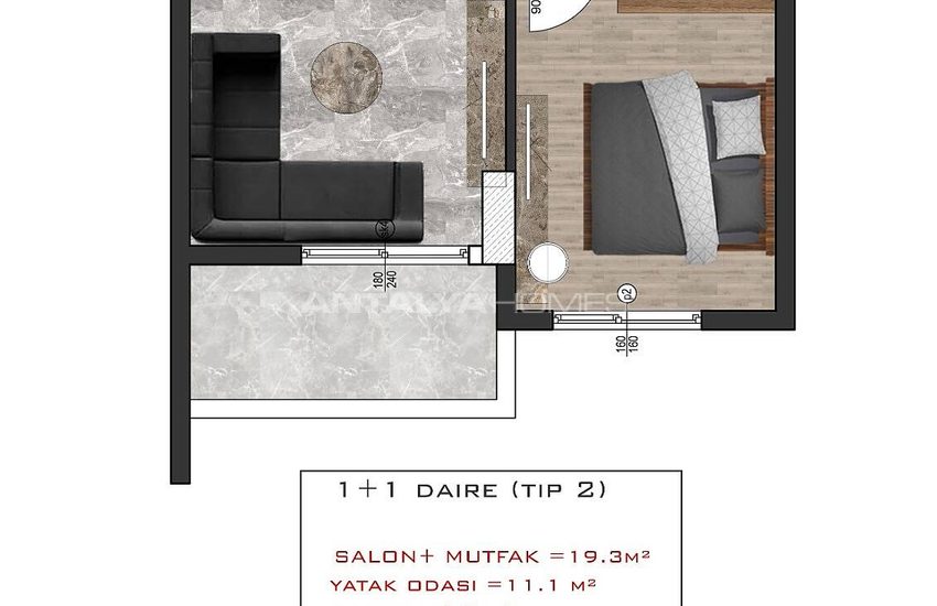 Luxurious Properties in the Center of Avsallar Alanya 23