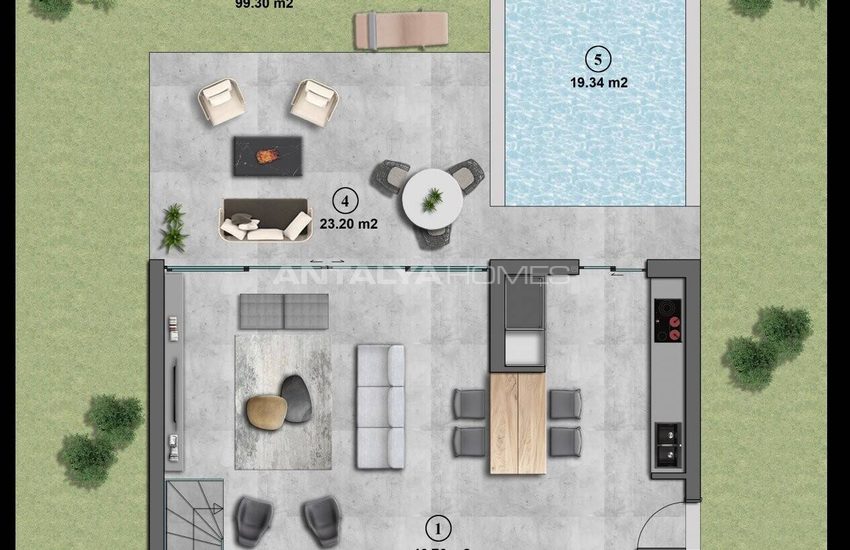 Luxe Detached Houses Within Walking Distance of the Sea in Alanya 35