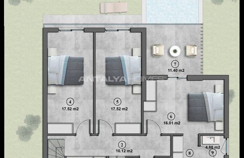 Luxe Detached Houses Within Walking Distance of the Sea in Alanya 41