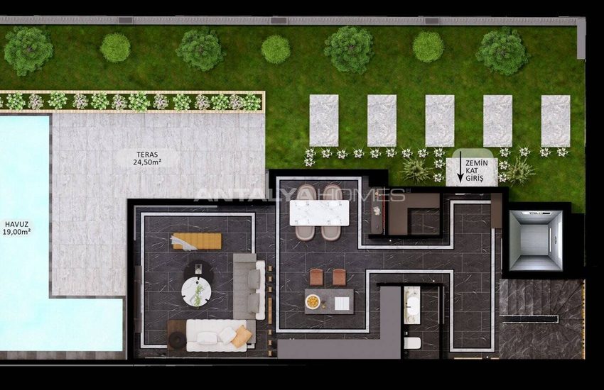 Luxe Villen Mit Privatem Pool Und Garten In Antalya Altintas 39