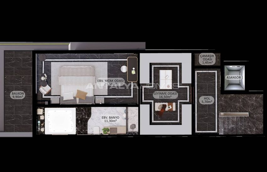 Luxe Villen Mit Privatem Pool Und Garten In Antalya Altintas 41