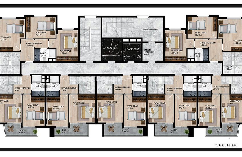 Luxury Properties Intertwined with Nature in Alanya Payallar 10