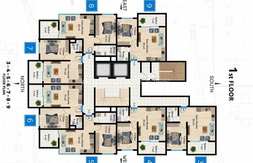 Investment Luxury Concepts Properties in Alanya 28