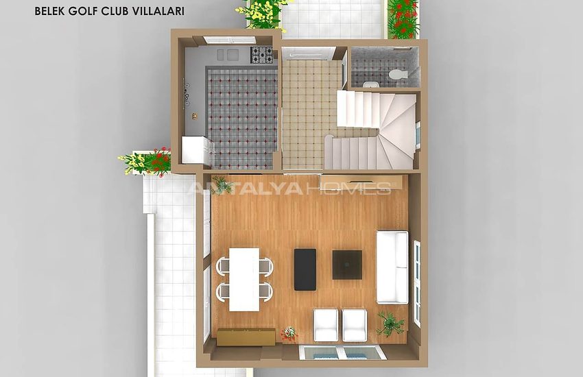 Detached Villa with Communal Pool Close to Beach in Belek 45
