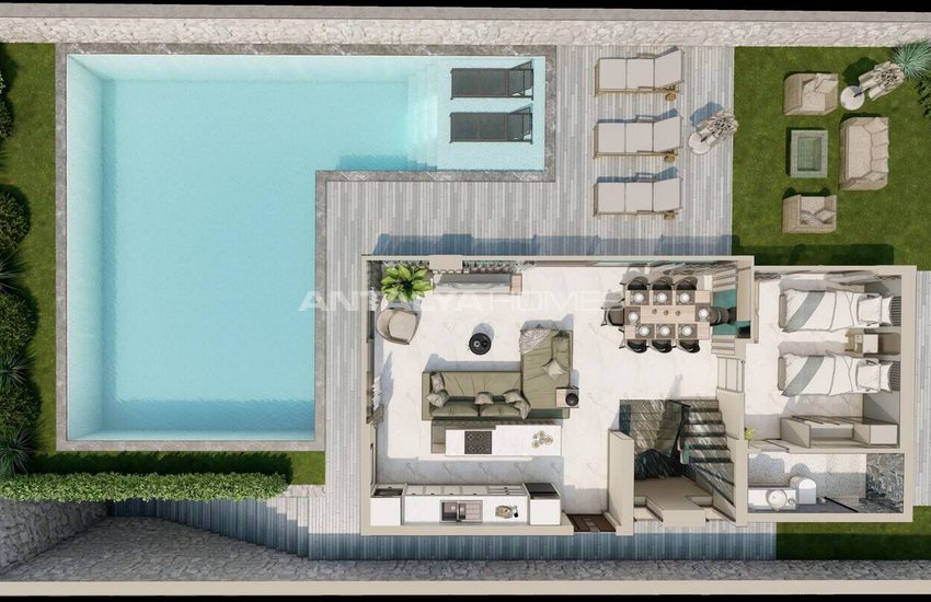Maison Exceptionnelle À Haute Intimité À Antalya Kalkan 72