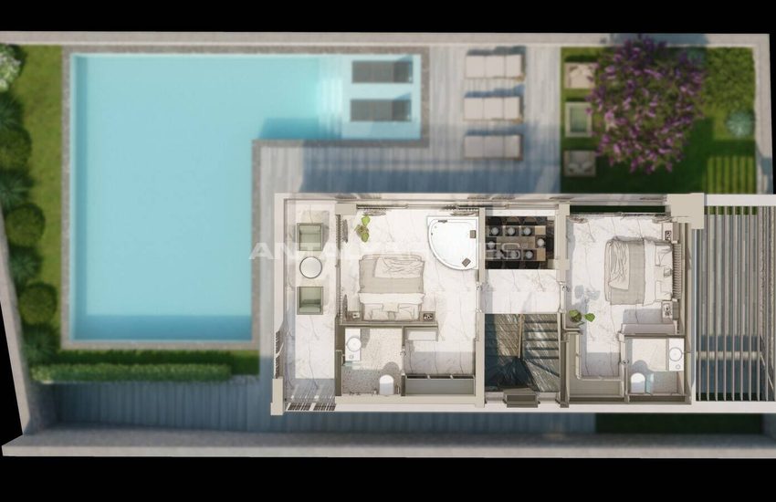 Maison Exceptionnelle À Haute Intimité À Antalya Kalkan 73