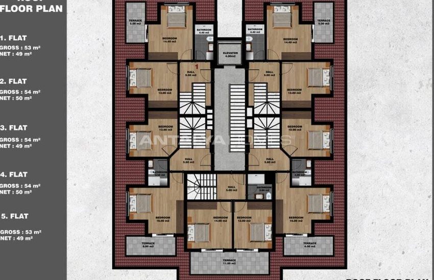 Luxe Appartementen Te Koop Met Zee- En Stadszicht In Avsallar 24