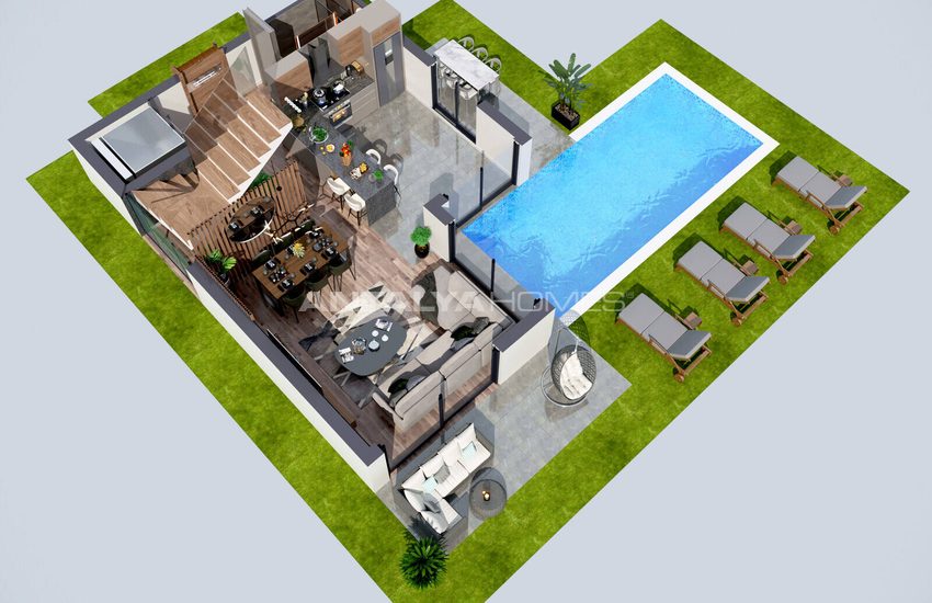 Villen Mit Fußbodenheizung Und Privatem Garten In Antalya 54