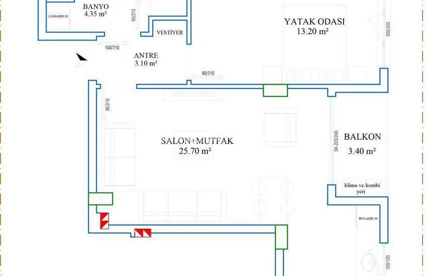 Verhuur Opbrengst Potentiële Appartementen In Antalya Muratpasa 18