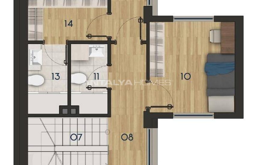 Villas Luxueuses Avec Parking À Antalya Dosemealti 67