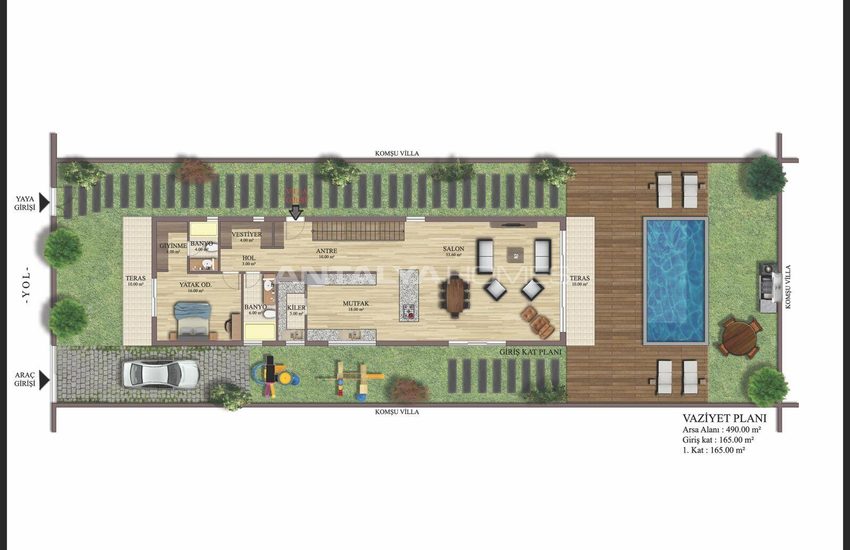 Maisons Luxueuses Avec Sauna Et Jacuzzi À Antalya Dosemealti 55