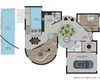 4+1 Villa with Pool and Parking Lot in Antalya Dosemealti 11