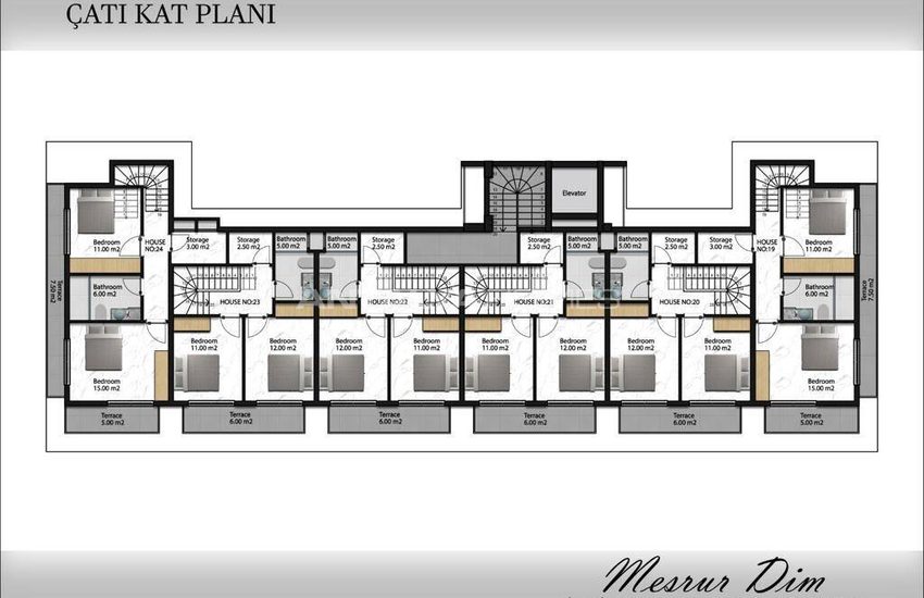 Appartement Élégant Vue Mer Et Piscine À Alanya Antalya 24