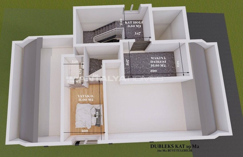Appartements Neufs Vue Montagne À Yenikoy Dosemealti 16