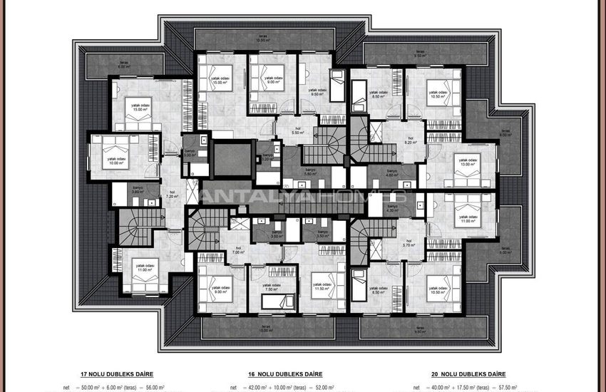 Lägenheter I Komplex Med Panoramautsikt Och Pool I Alanya 22