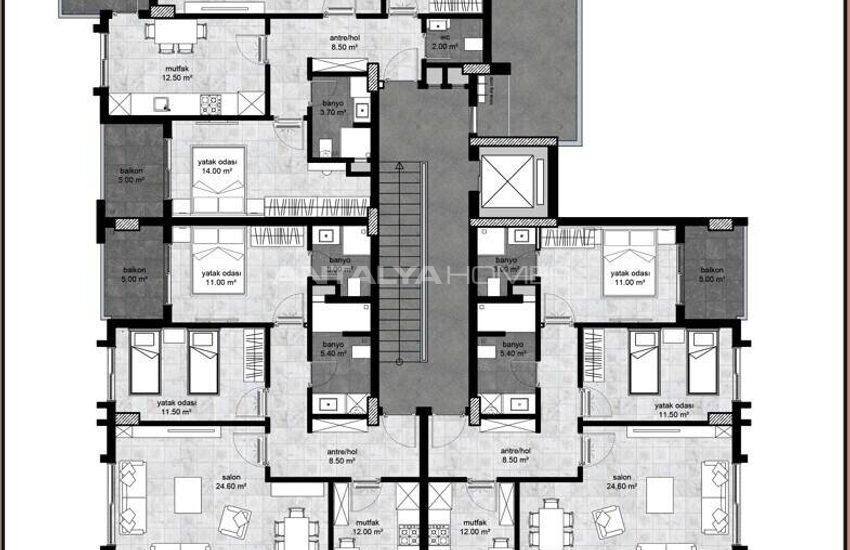 Lägenheter I Komplex Med Panoramautsikt Och Pool I Alanya 23