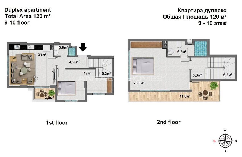 Spacious Apartments in the Heart of Mahmutlar Alanya 24