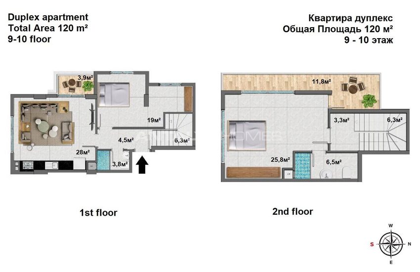Spacious Apartments in the Heart of Mahmutlar Alanya 26