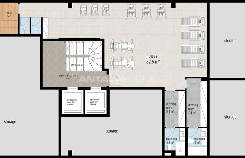 Appartementen Met Uitgebreide Voorzieningen In Alanya 16