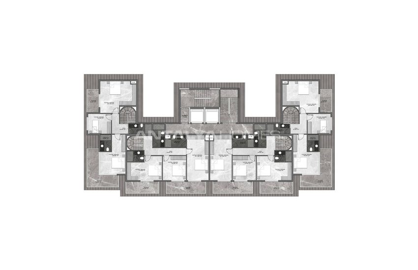 Lägenheter I Ett Prestigefyllt Och Elegant Komplex I Kestel 25