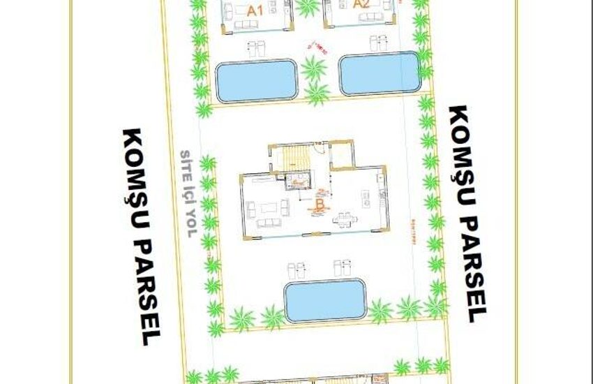 Villas Vue Mer À Vendre Avec Piscine Privée À Alanya Tepe 44