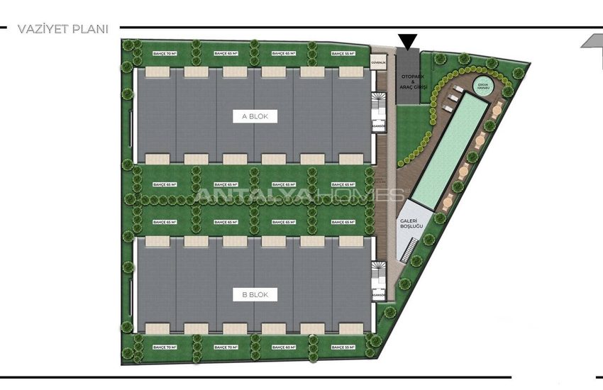 Apartments in Complex with Pool and Car Park in Antalya Konyaalti 28