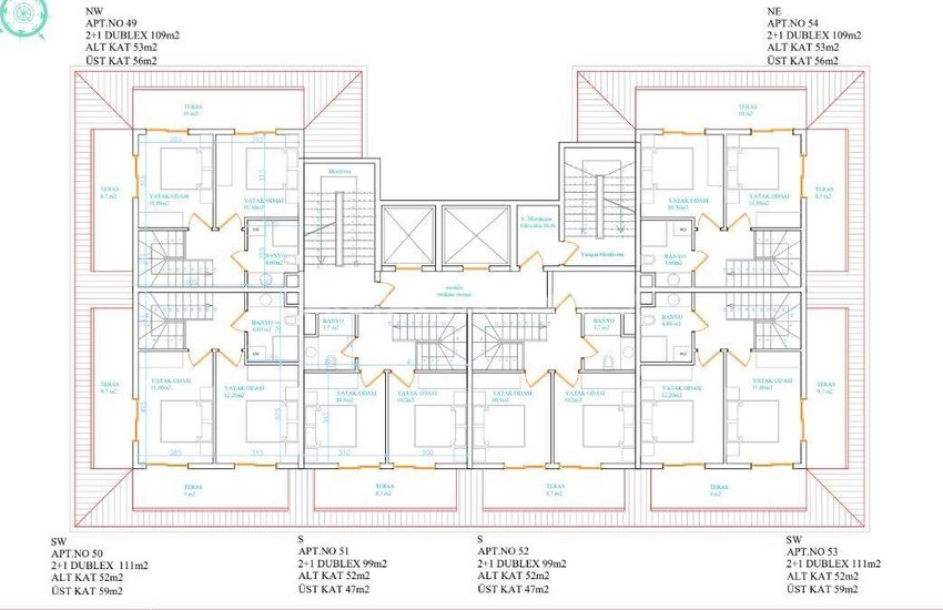 Appartements En Projet Près De La Mer À Alanya Demirtas 30