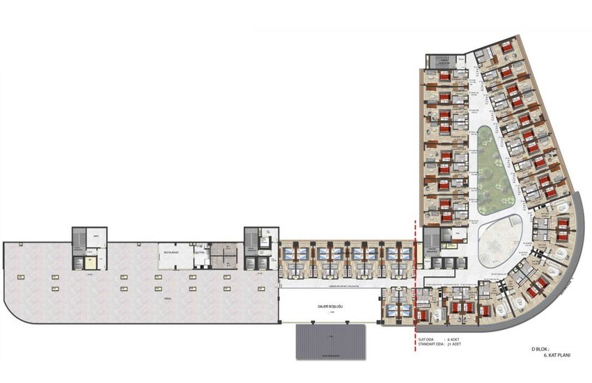 Real Estate in Project with Hotel Room Concept in Antalya Altintas 15
