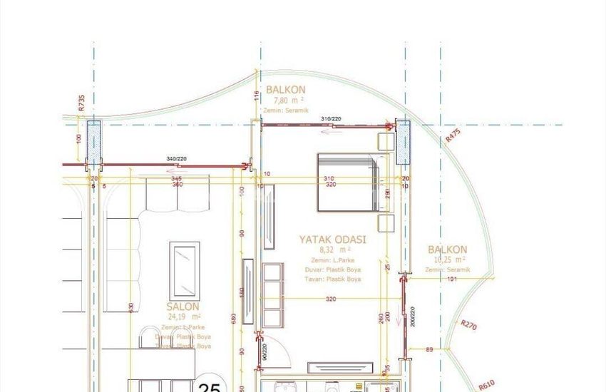 Alanya Mahmutlar'da Zengin Olanaklar Sunan Sitede Daireler 27