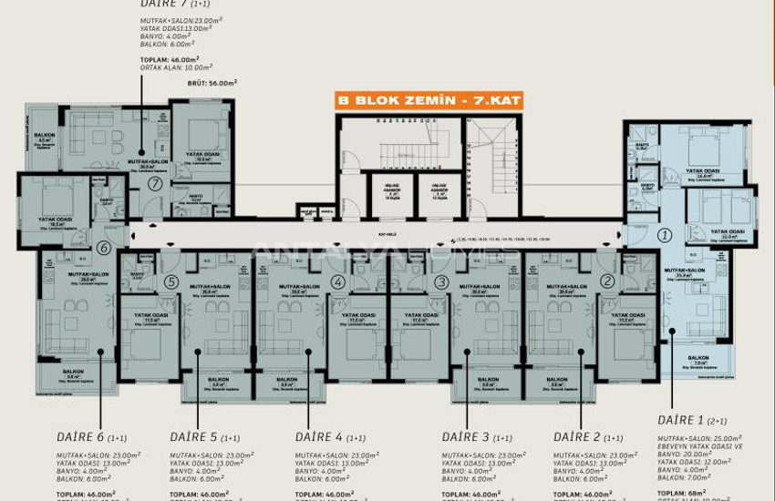 Appartements Avec Vue Panoramique Dans Un Projet Hôtelier À Alanya 23