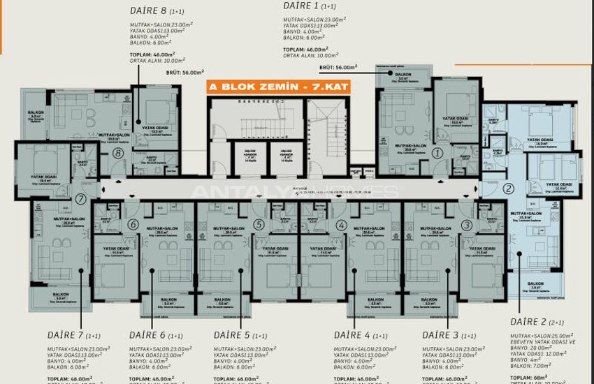 Appartements Avec Vue Panoramique Dans Un Projet Hôtelier À Alanya 26