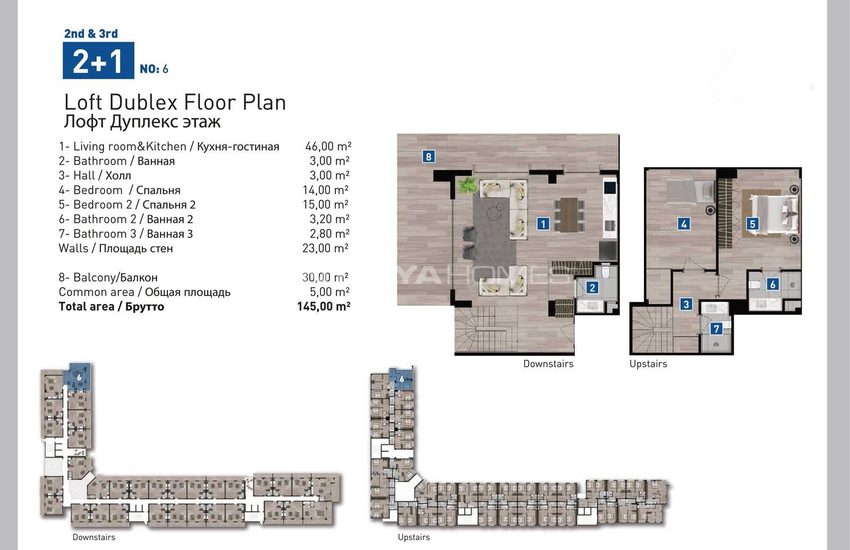Apartments in a Five-star Concept Project in Konyaalti 65