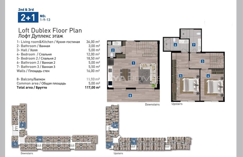 Apartments in a Five-star Concept Project in Konyaalti 70