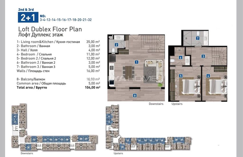 Apartments in a Five-star Concept Project in Konyaalti 69