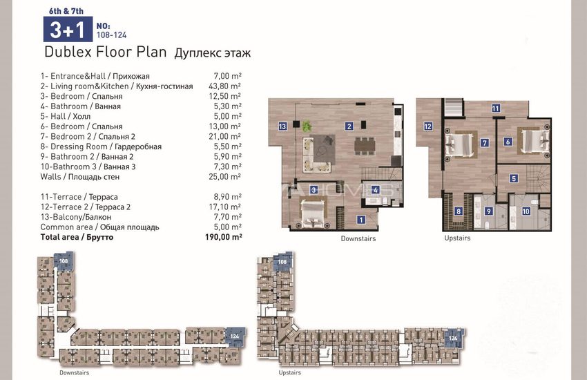 Apartments in a Five-star Concept Project in Konyaalti 60