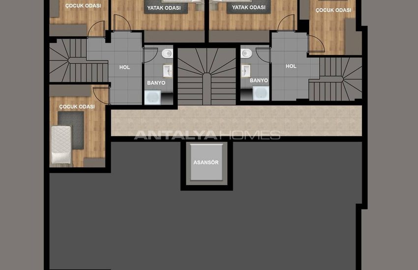 Nouveaux Appartements Près De La Vieille Ville À Antalya Muratpasa 25