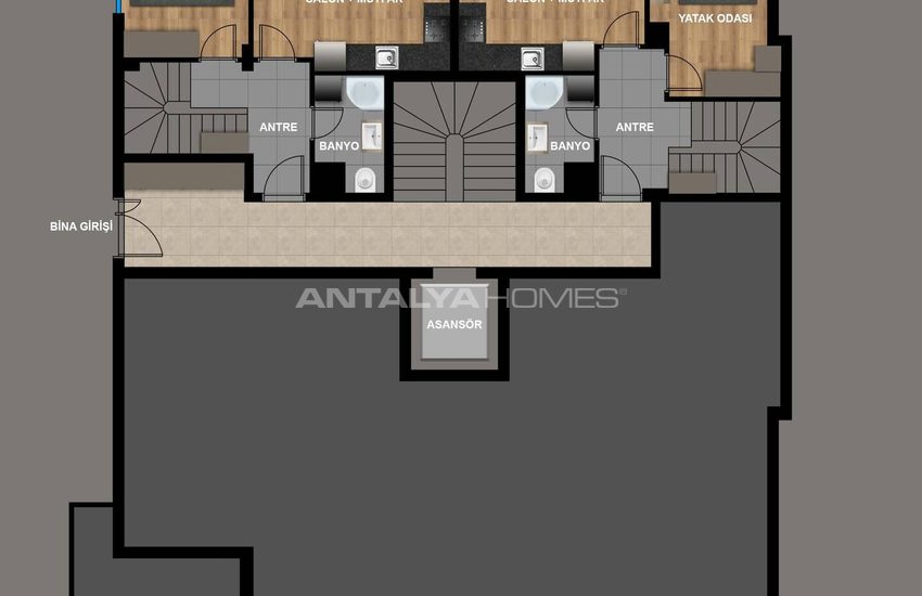 Nouveaux Appartements Près De La Vieille Ville À Antalya Muratpasa 26