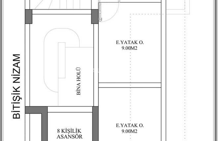 Antalya Kepez'de Tramvay Durağına Yakın Şık Daireler 17