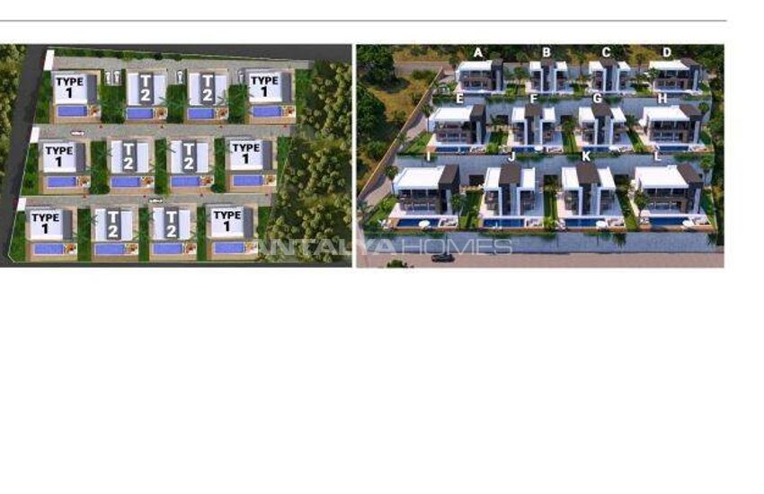 Detached Houses with Private Pools and Gardens in Alanya 40