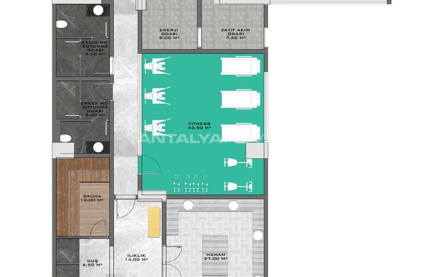 Alanya'da Yeni Projede Denize Sıfır Daireler 31