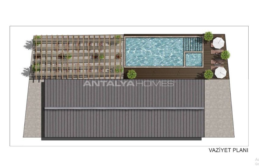 Alanya Merkezde Denize 400 M Mesafede Şık Daireler 14