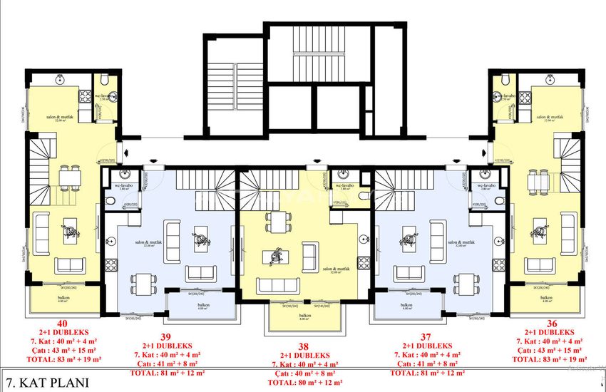 Apartments with Pool and Parking in Alanya Payallar 32