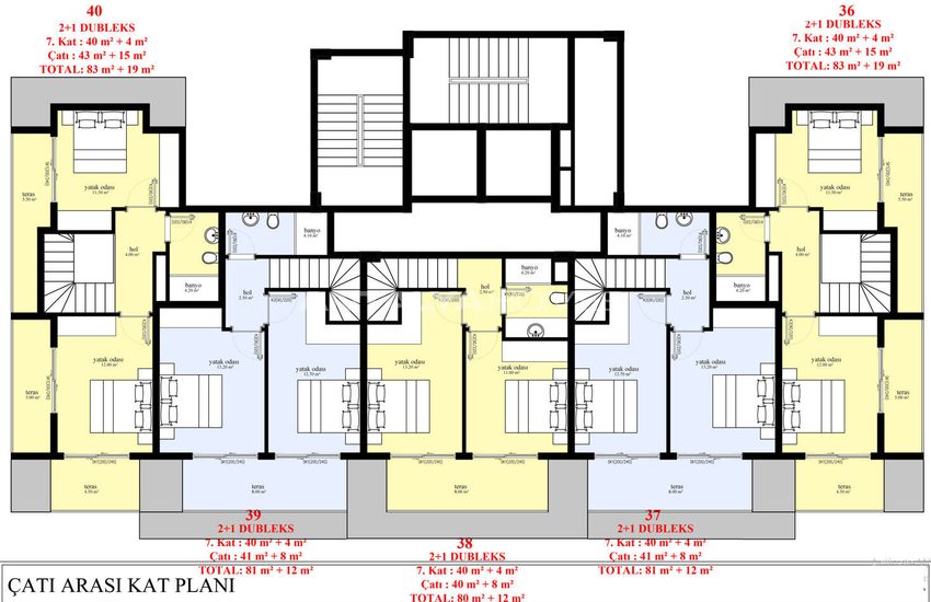 Apartments with Pool and Parking in Alanya Payallar 33