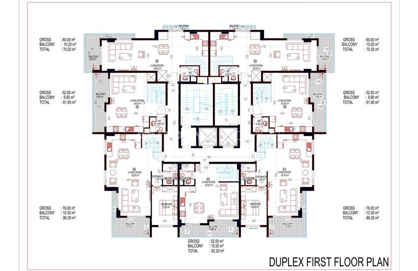 Hotel-concept Apartments with Pool and Gym in Alanya Mahmutlar 16