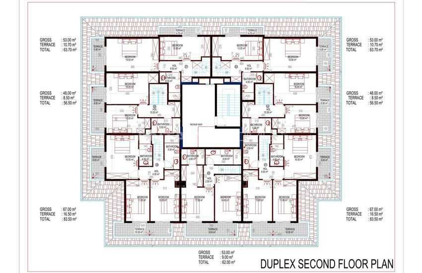 Hotel-concept Apartments with Pool and Gym in Alanya Mahmutlar 17